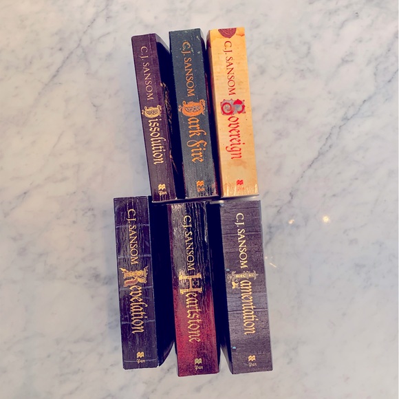 C.J. Sansom The Shardlake Series 6 paperback books in excellent condition - Picture 4 of 6